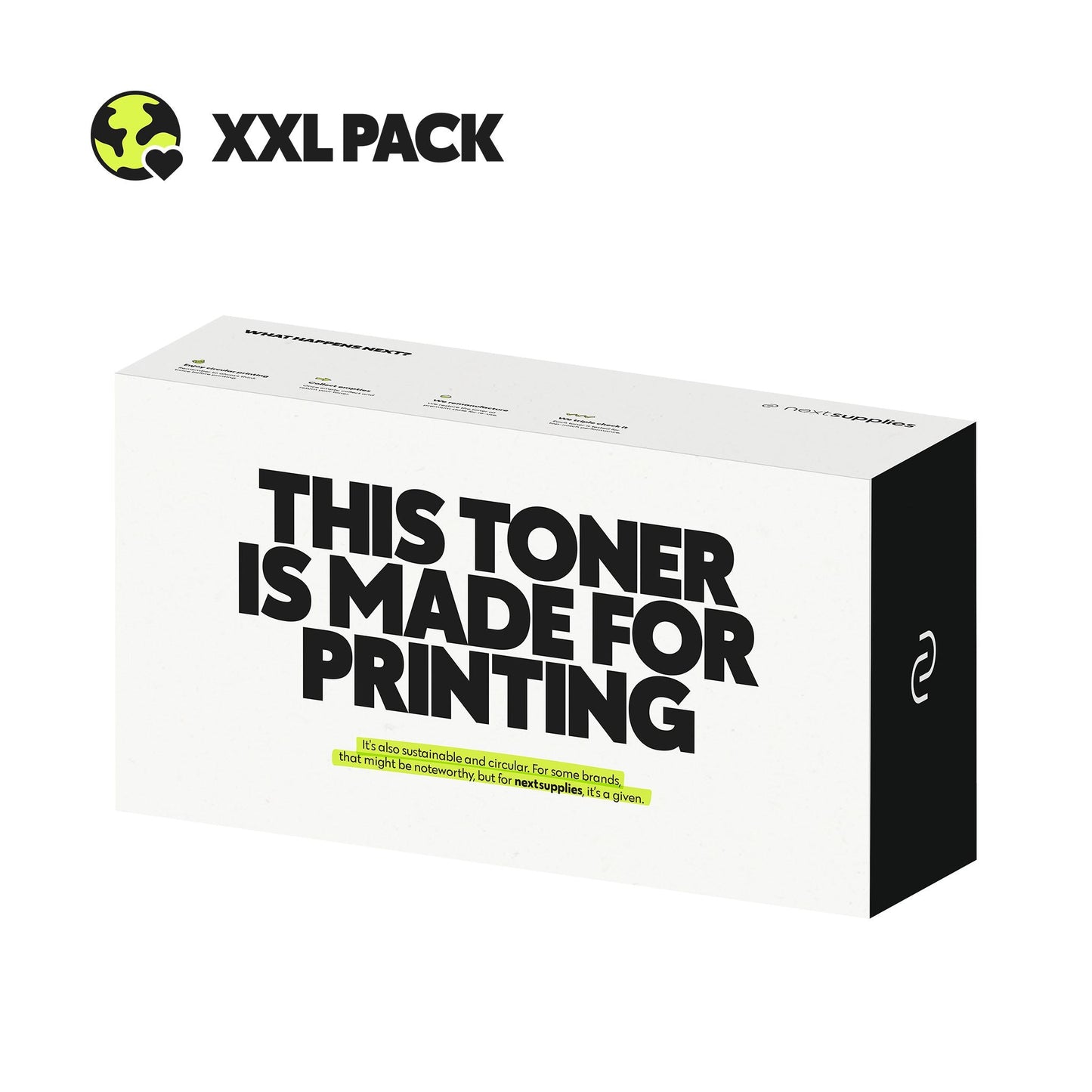 Brother TN-2000 / TN-2000 (Black). Originele toner, remanufactured.-Nextsupplies
