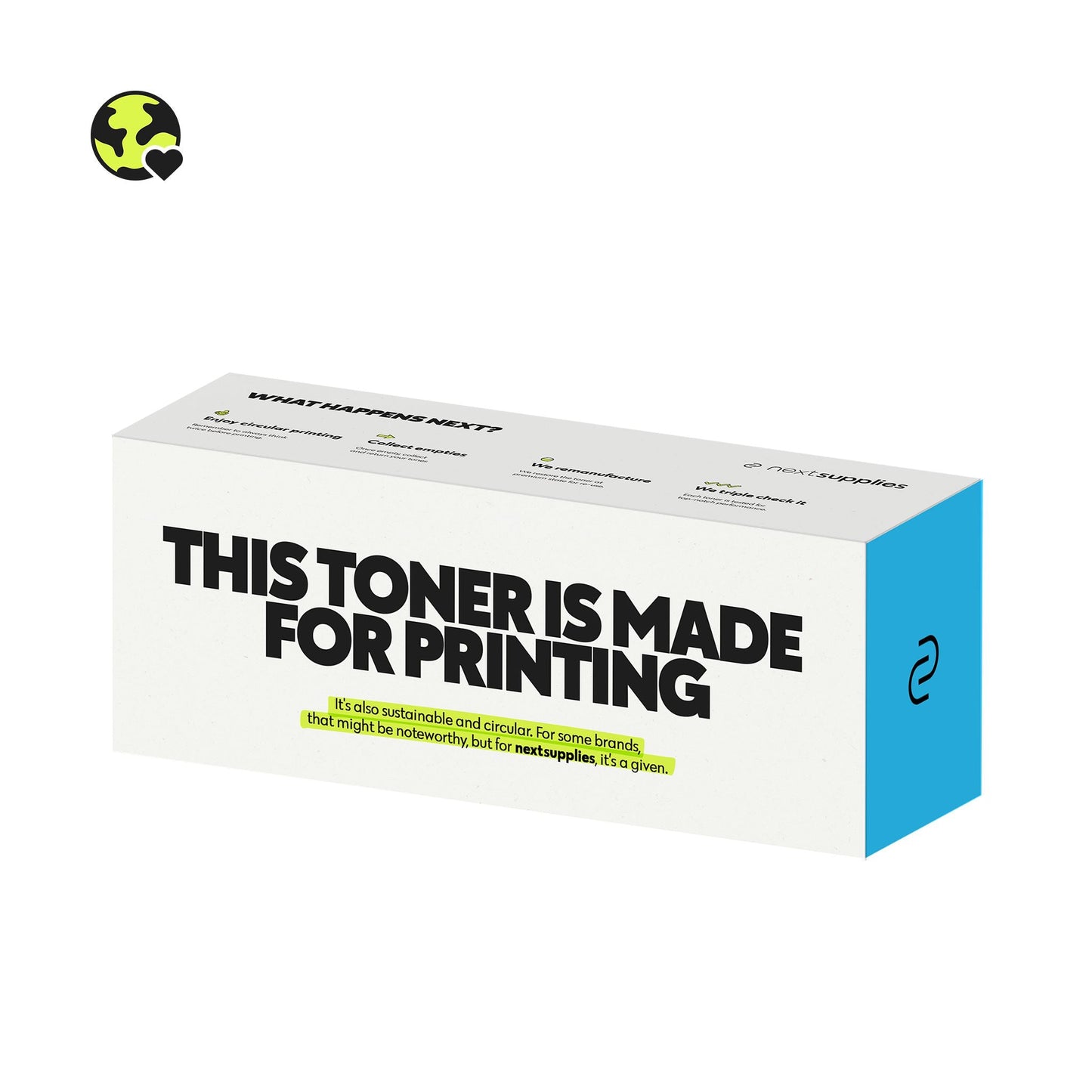 Canon 2661B002 / 718C (Cyan). Originele toner, remanufactured.-Nextsupplies