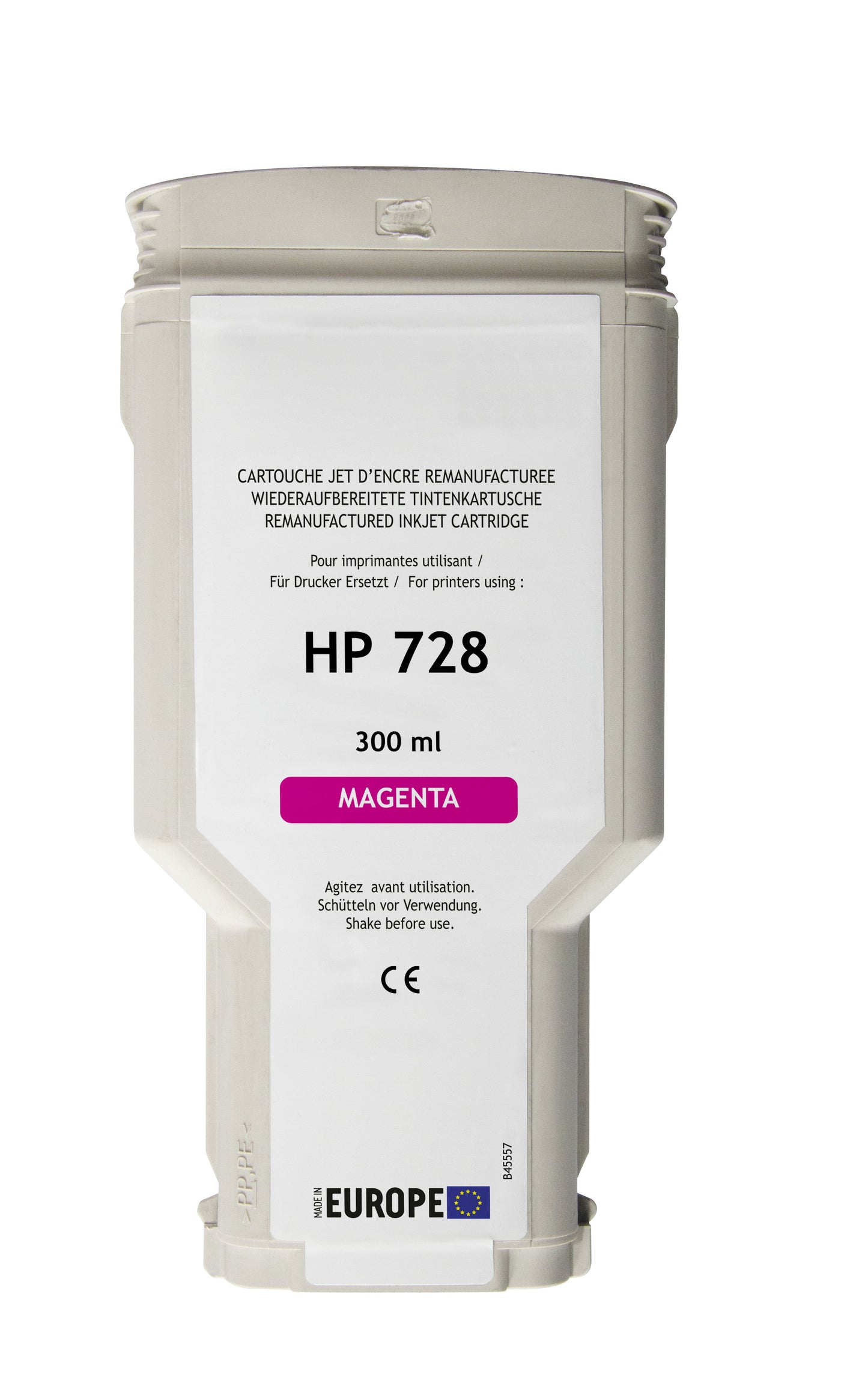 HP 728 (Magenta). Originele inkt-cartridge, circulair.-Nextsupplies