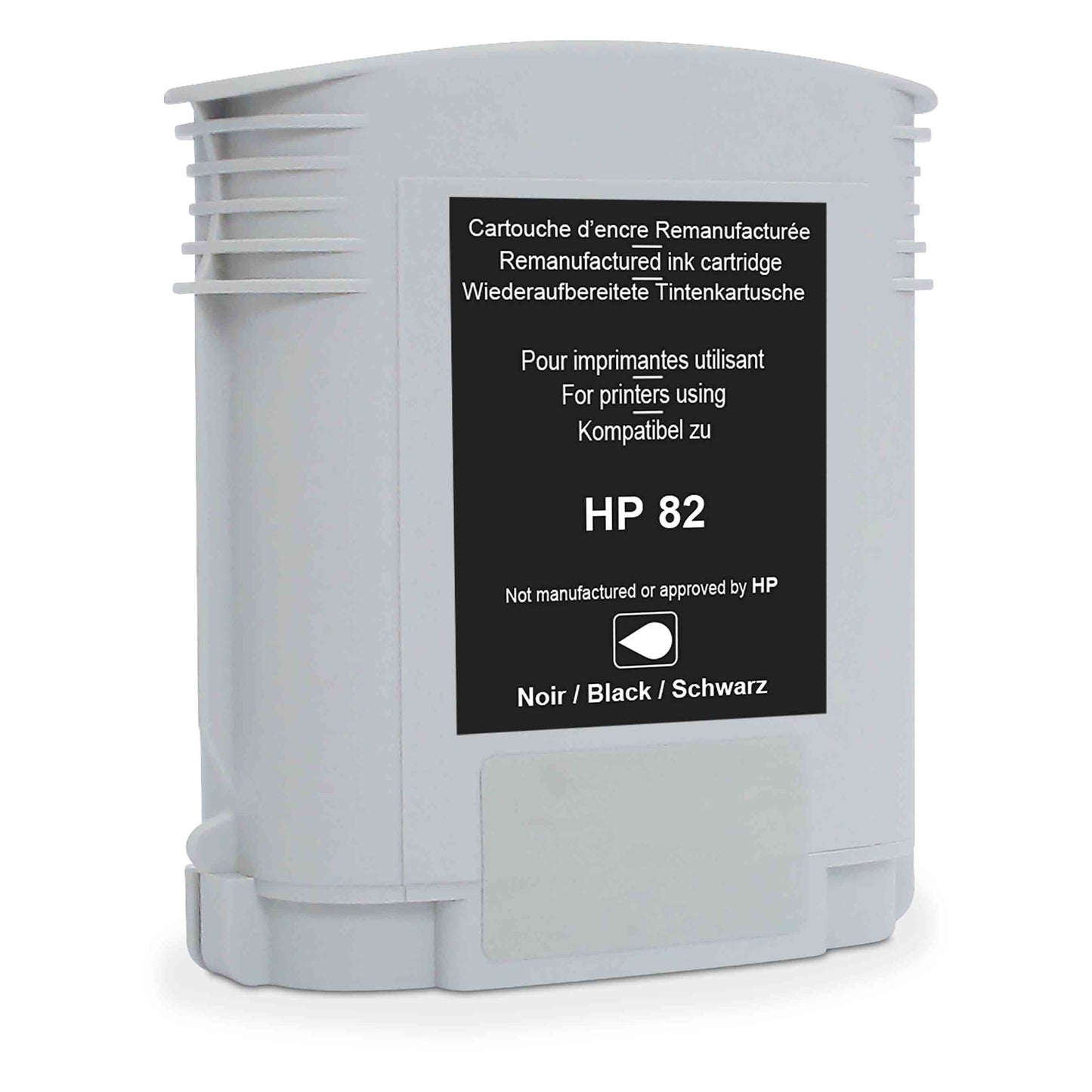 HP 82 (Black). Originele inkt-cartridge, refurbished.-Nextsupplies