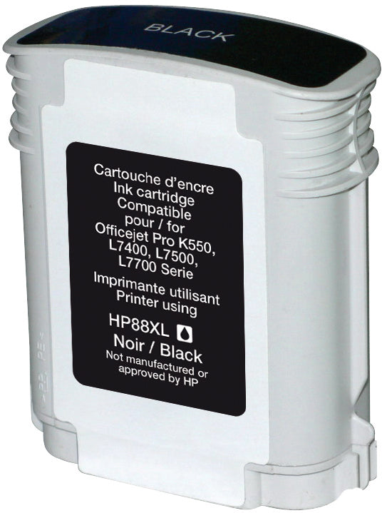 HP 88XL (Black). Originele inkt-cartridge, refurbished.-Nextsupplies