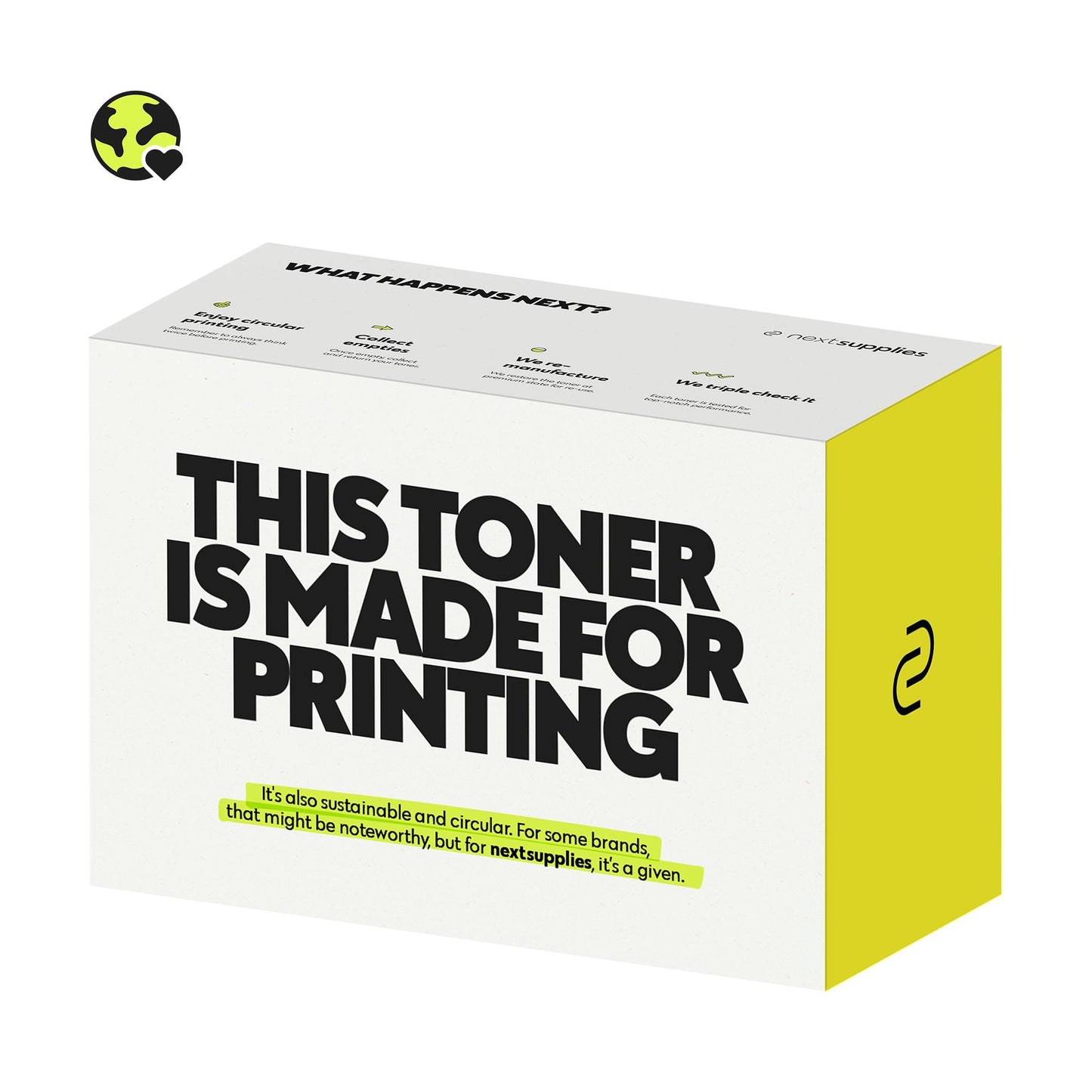 HP CF032A / 646A (Yellow). Originele toner, remanufactured.-Nextsupplies