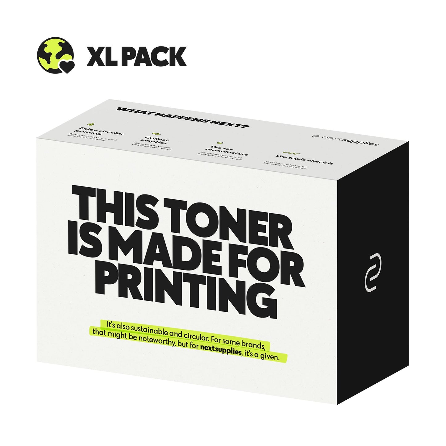 HP CF214X / 14X (Black). Originele toner, remanufactured.-Nextsupplies