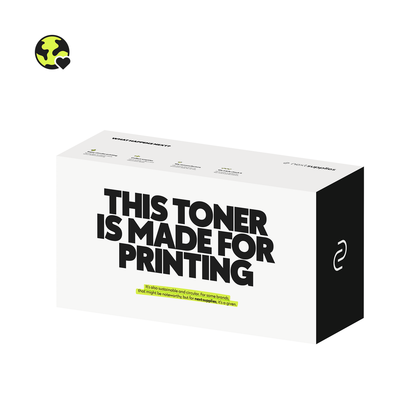 HP CF280A / 80A (Black). Originele toner, remanufactured.-Nextsupplies