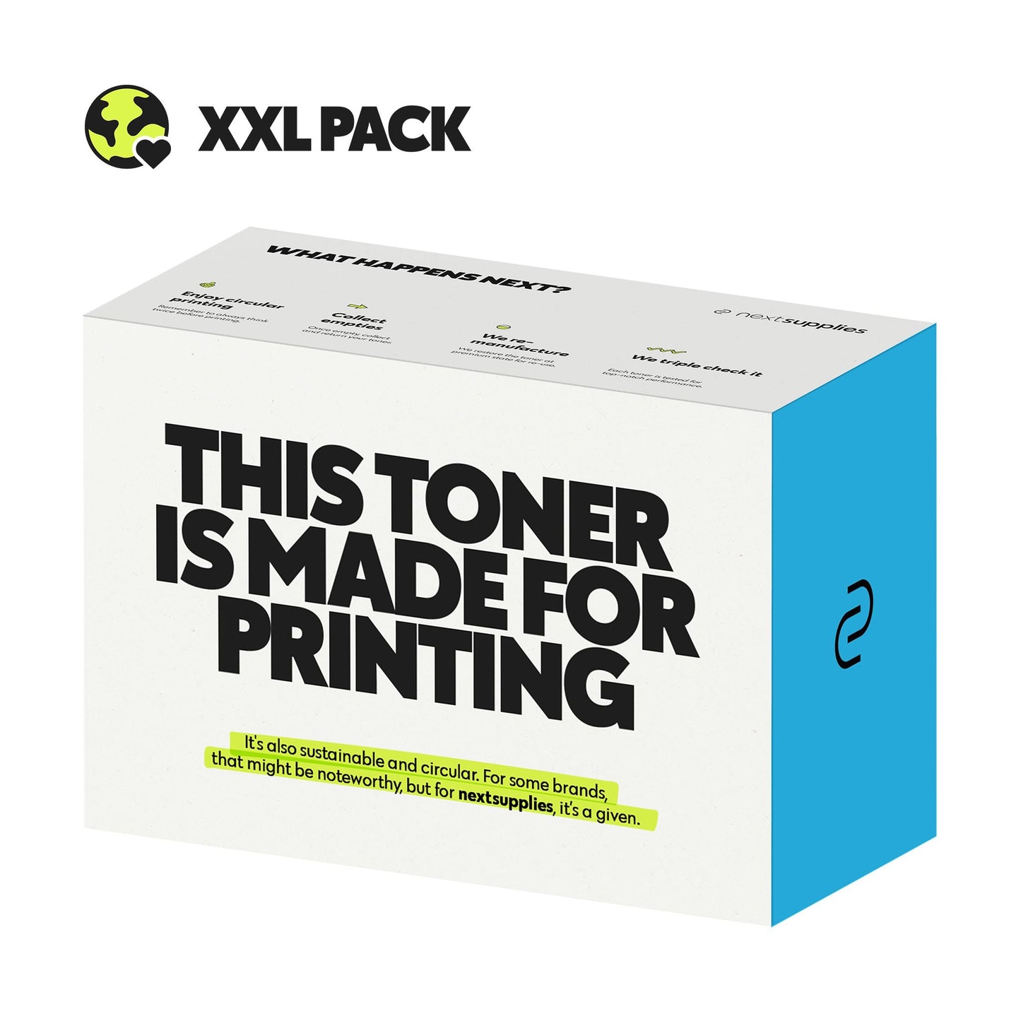 HP Q7581A / 503A (Cyan). Originele toner, remanufactured.-Nextsupplies