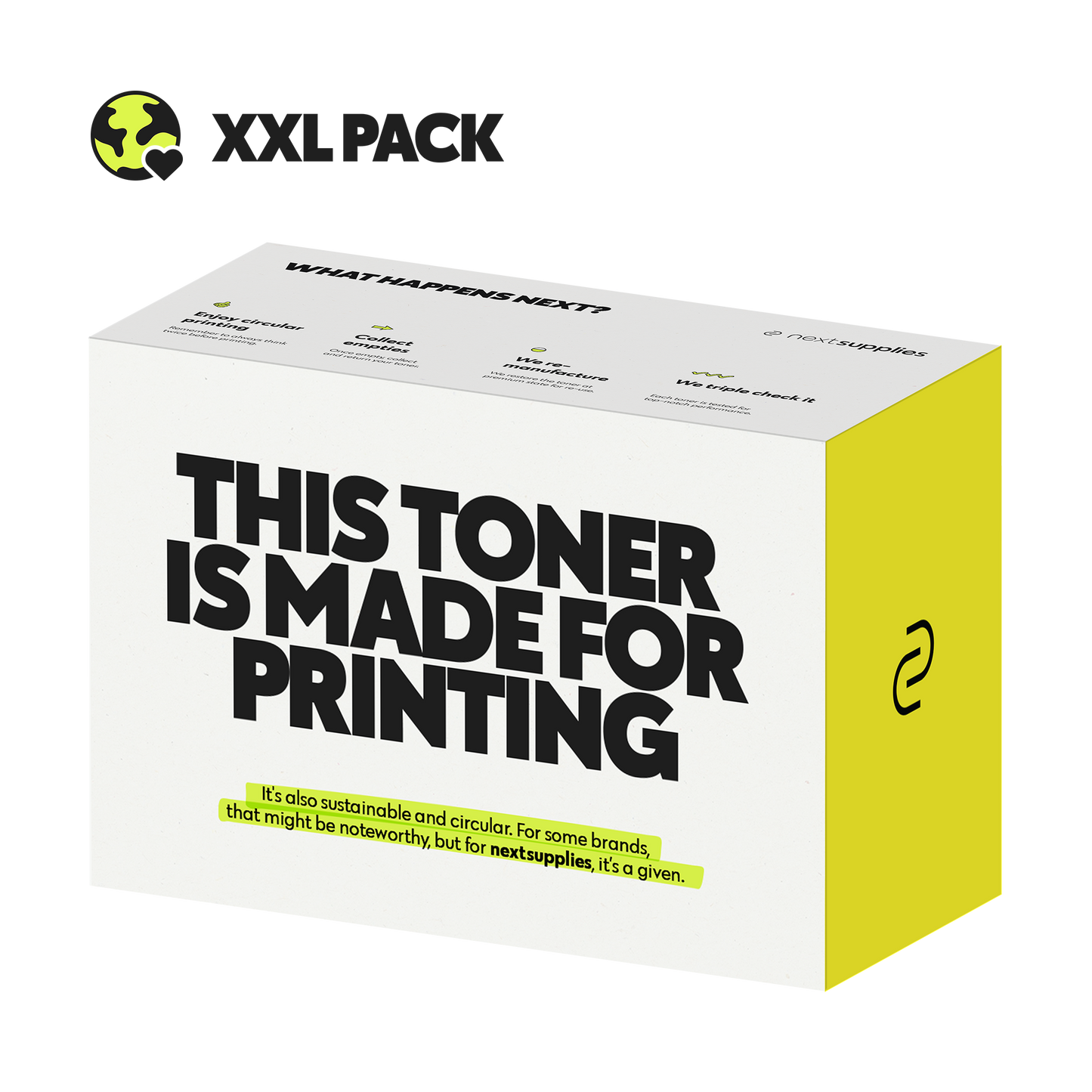 HP Q7582A / 503A (Yellow). Originele toner, remanufactured.-Nextsupplies