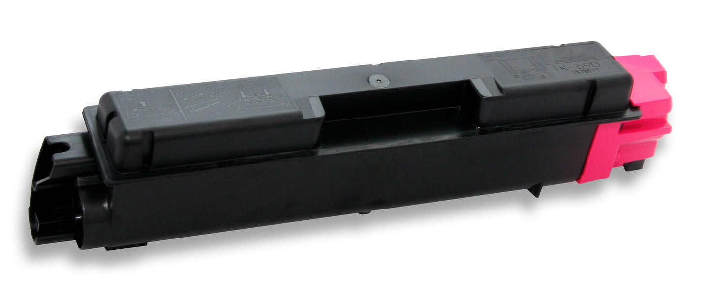 Kyocera TK-590M / TK-590M (Magenta + waste box). Originele toner, remanufactured.-Nextsupplies