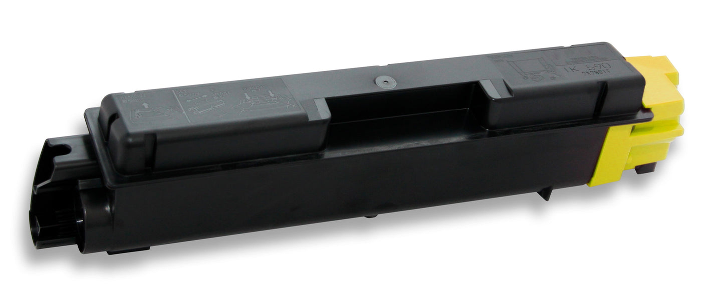 Kyocera TK-590Y / TK-590Y (Yellow + waste box). Originele toner, remanufactured.-Nextsupplies