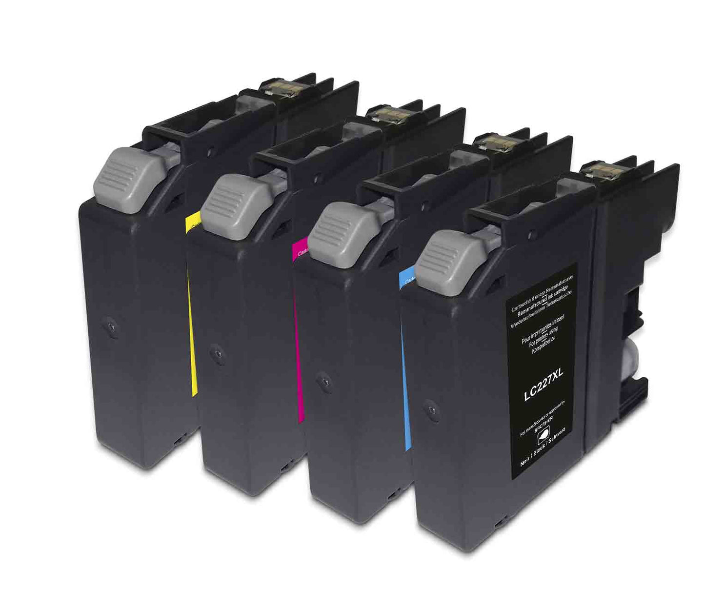 Multipack Brother LC227XL + LC225XL (Black, Cyan, Magenta, Yellow). Originele inkt-cartridge, refurbished.-Nextsupplies
