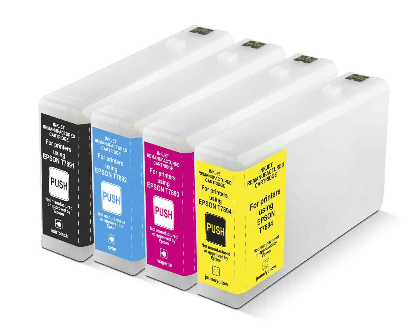 Multipack Epson T789 (Black, Cyan, Magenta, Yellow). Originele inkt-cartridge, refurbished.-Nextsupplies