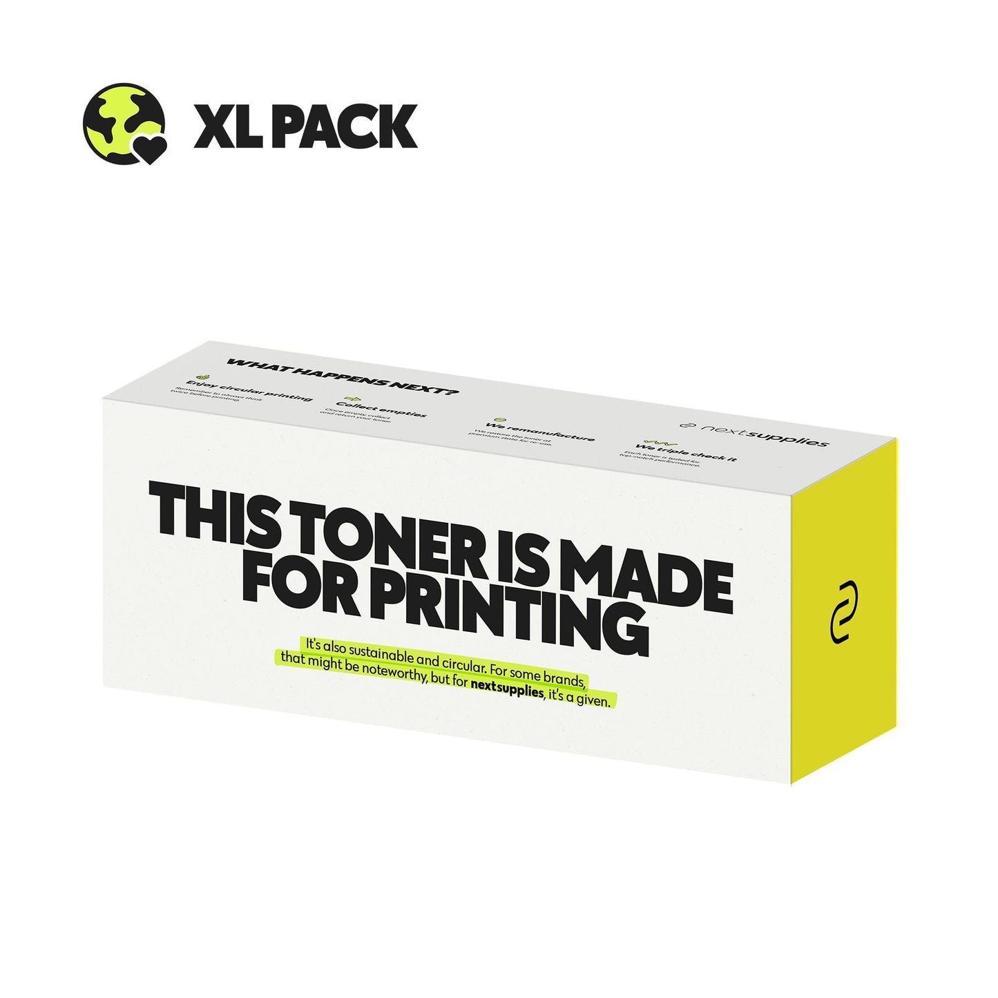 HP CF542X / 203X (Yellow). Originele toner, remanufactured.-Nextsupplies