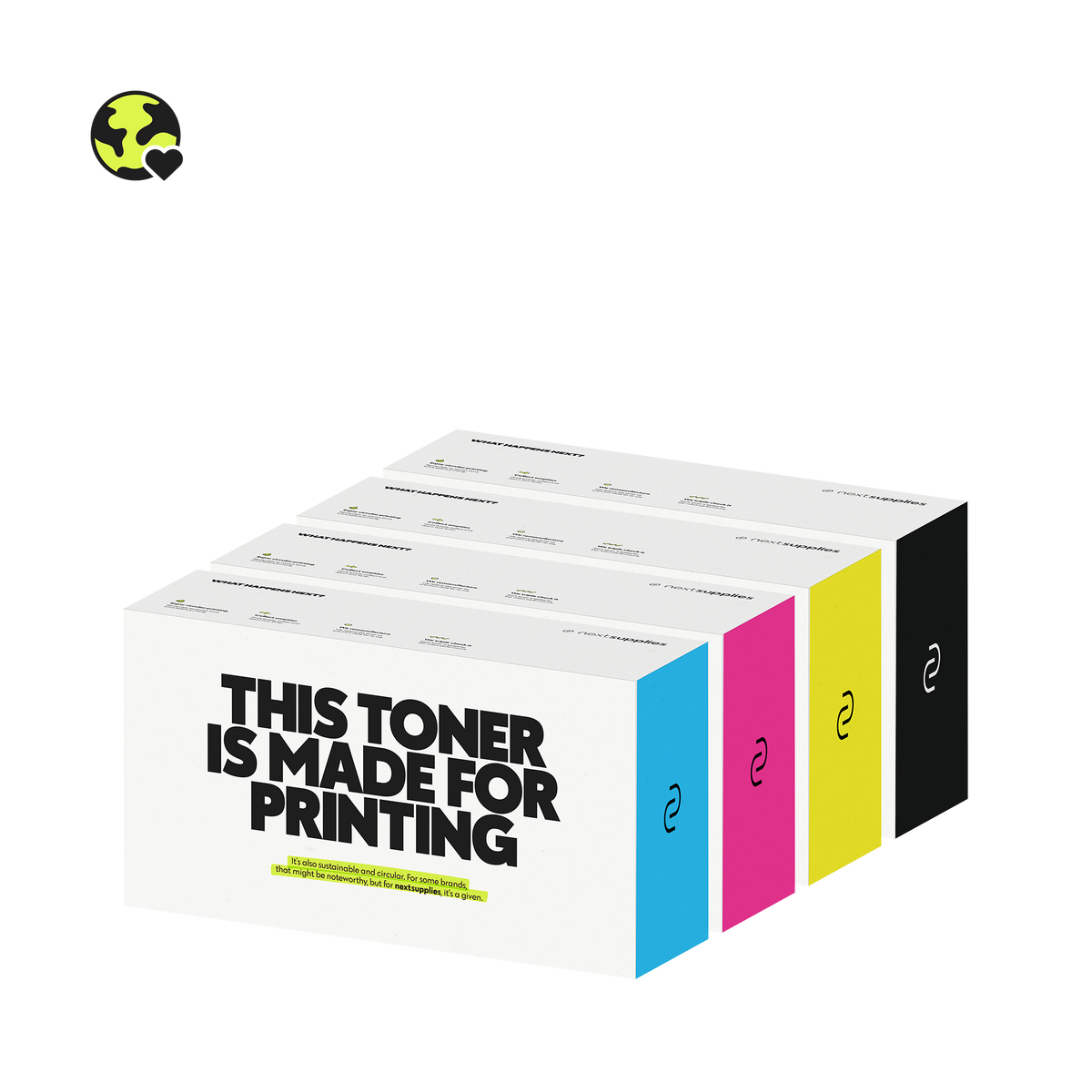 Multipack Samsung XP C430 (Zwart/Cyaan/Magenta/Geel). Originele toners, remanufactured.-Nextsupplies