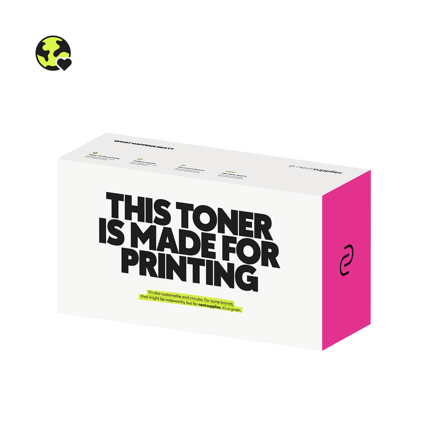 Ricoh 407545 / 407545 (Magenta). Originele toner, remanufactured.-Nextsupplies