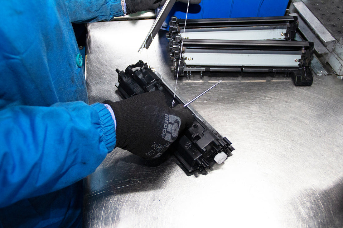R-Ladder toegepast op de toners en laserprinters