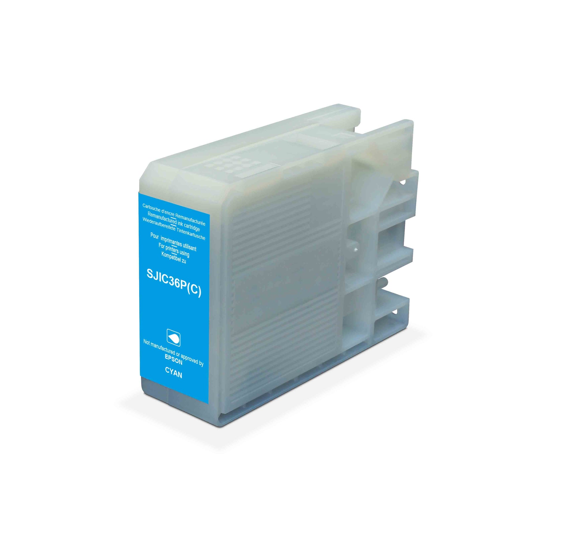 Epson SJIC36P (Cyan). Originele inkt-cartridge, refurbished.-Nextsupplies
