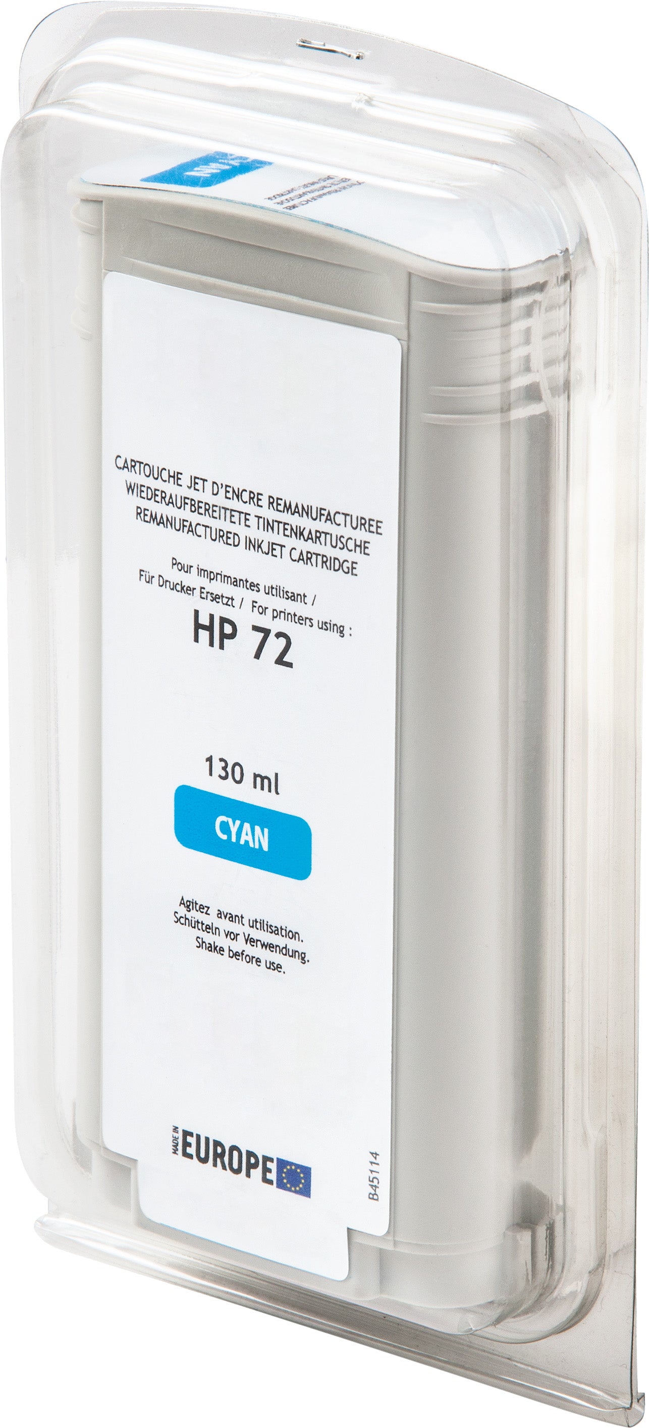 HP 72 (Cyan). Originele inkt-cartridge, circulair.-Nextsupplies