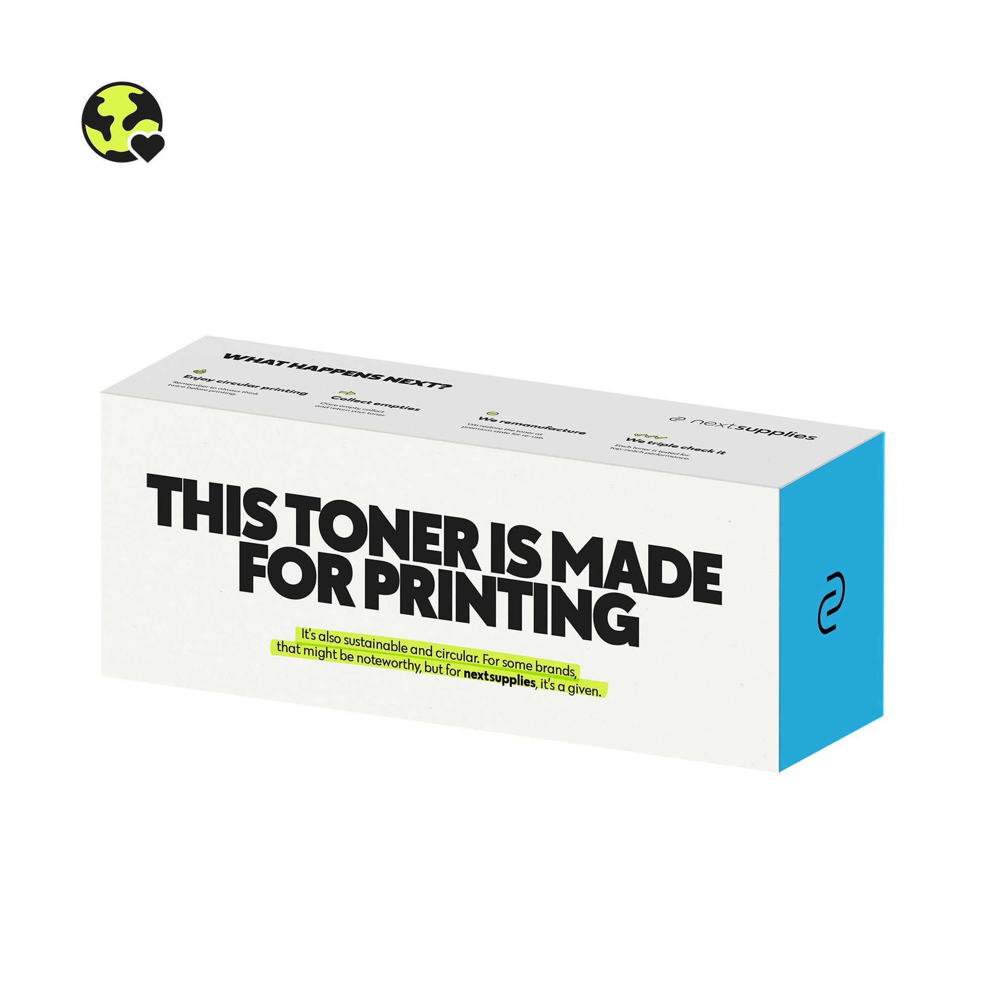 HP C9701A / 121A (Cyan). Originele toner, remanufactured.-Nextsupplies