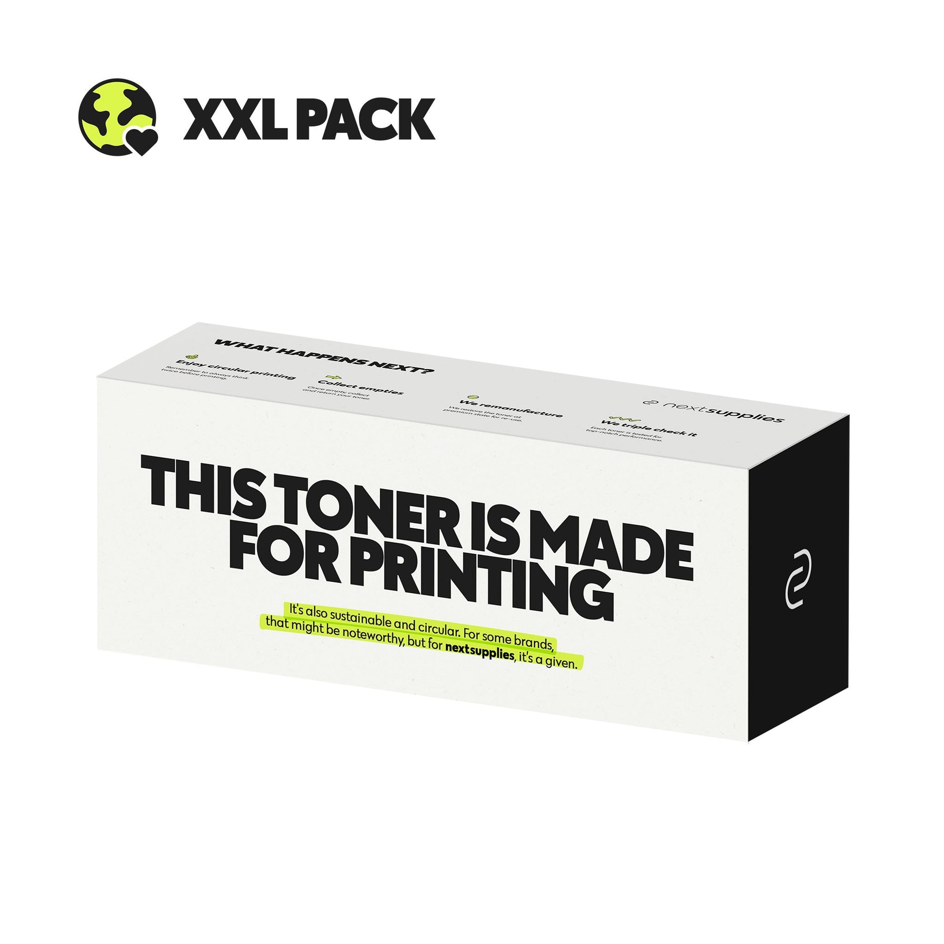 HP CE285A / 85A (Black). Originele toner, remanufactured.-Nextsupplies