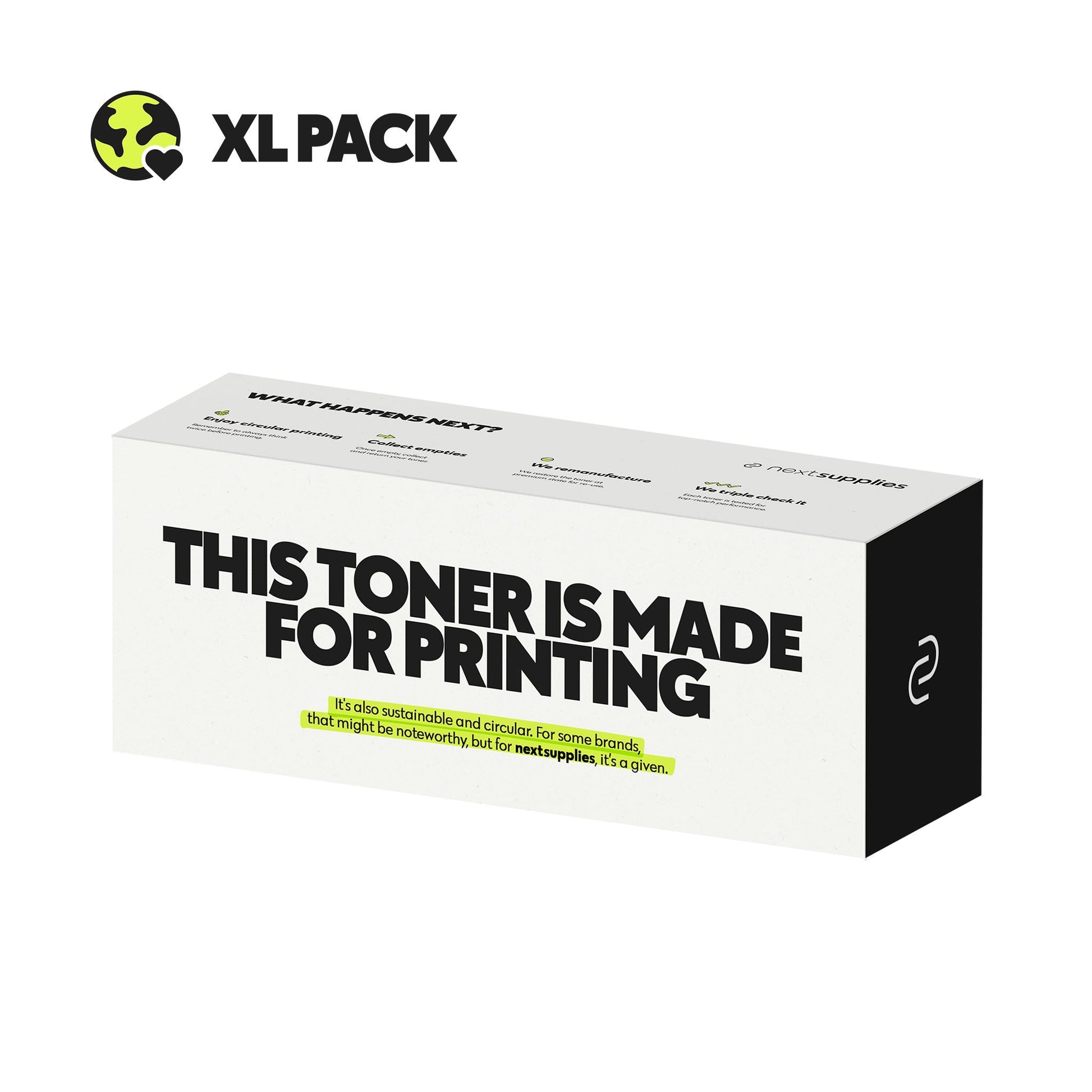 HP CF283X / 83X (Black). Originele toner, remanufactured.-Nextsupplies