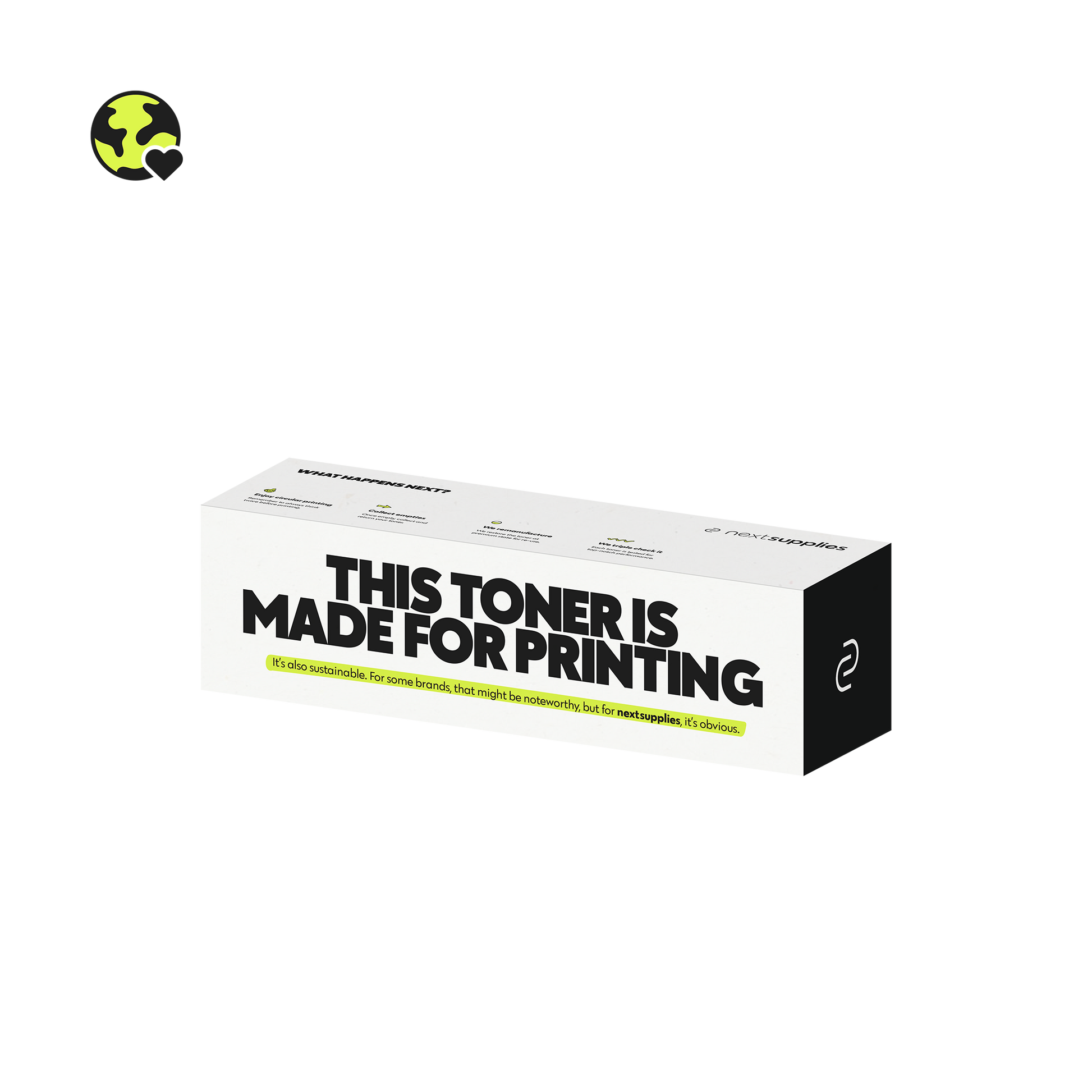 Lexmark 53B2000 / 53B2000 (Black). Originele toner, remanufactured.-Nextsupplies