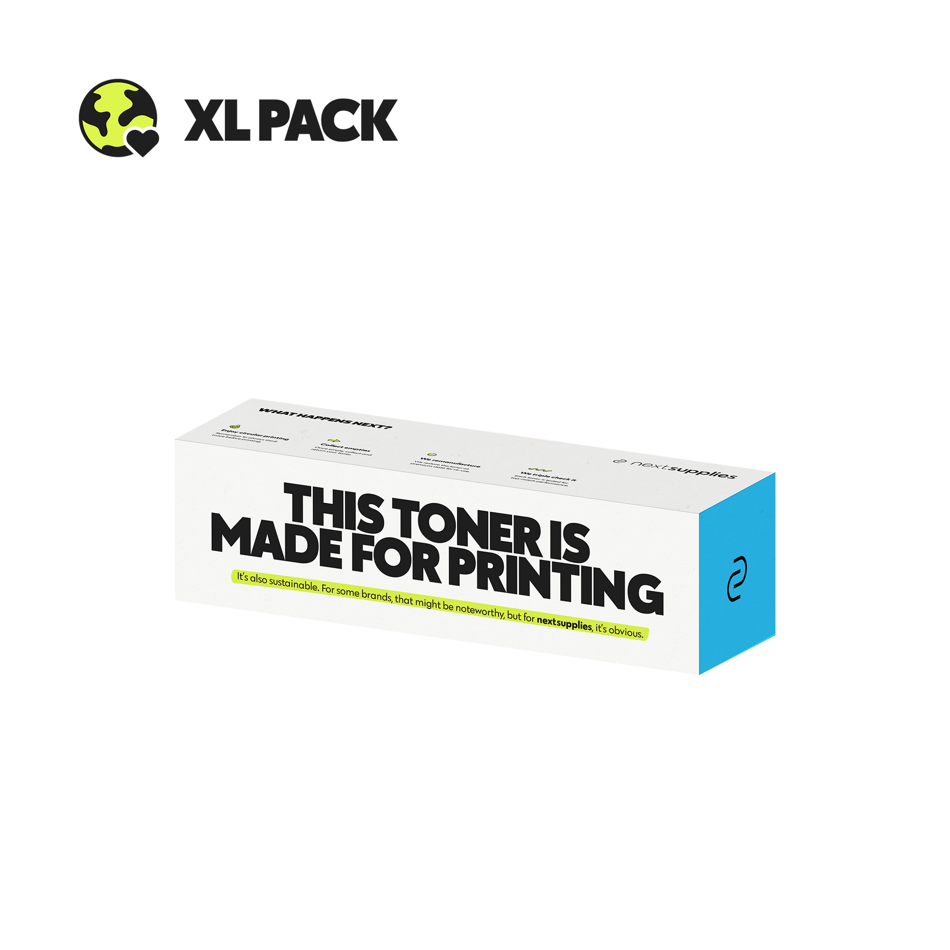 Lexmark 80C2HC0 / 802CK (Cyan). Originele toner, remanufactured.-Nextsupplies