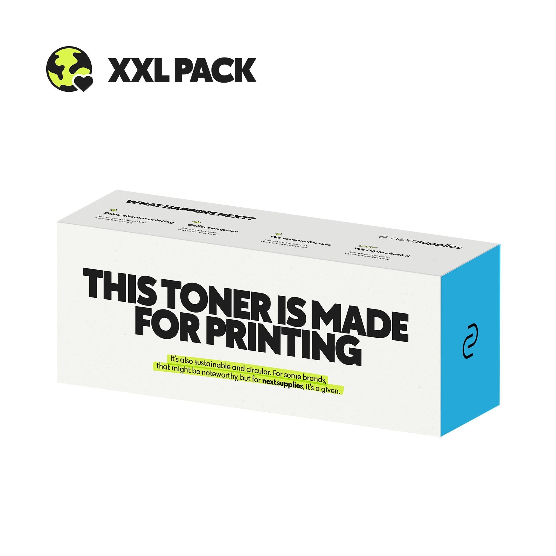 HP W2071A / 117A (Cyan). Originele toner, remanufactured.-Nextsupplies