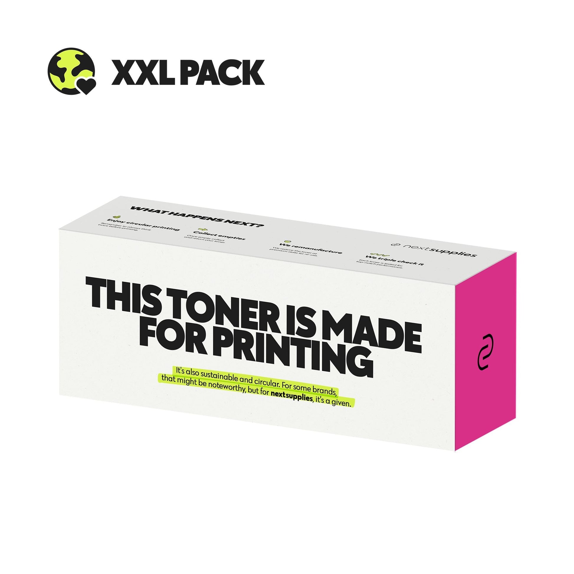 HP W2073A / 117A (Magenta). Originele toner, remanufactured.-Nextsupplies