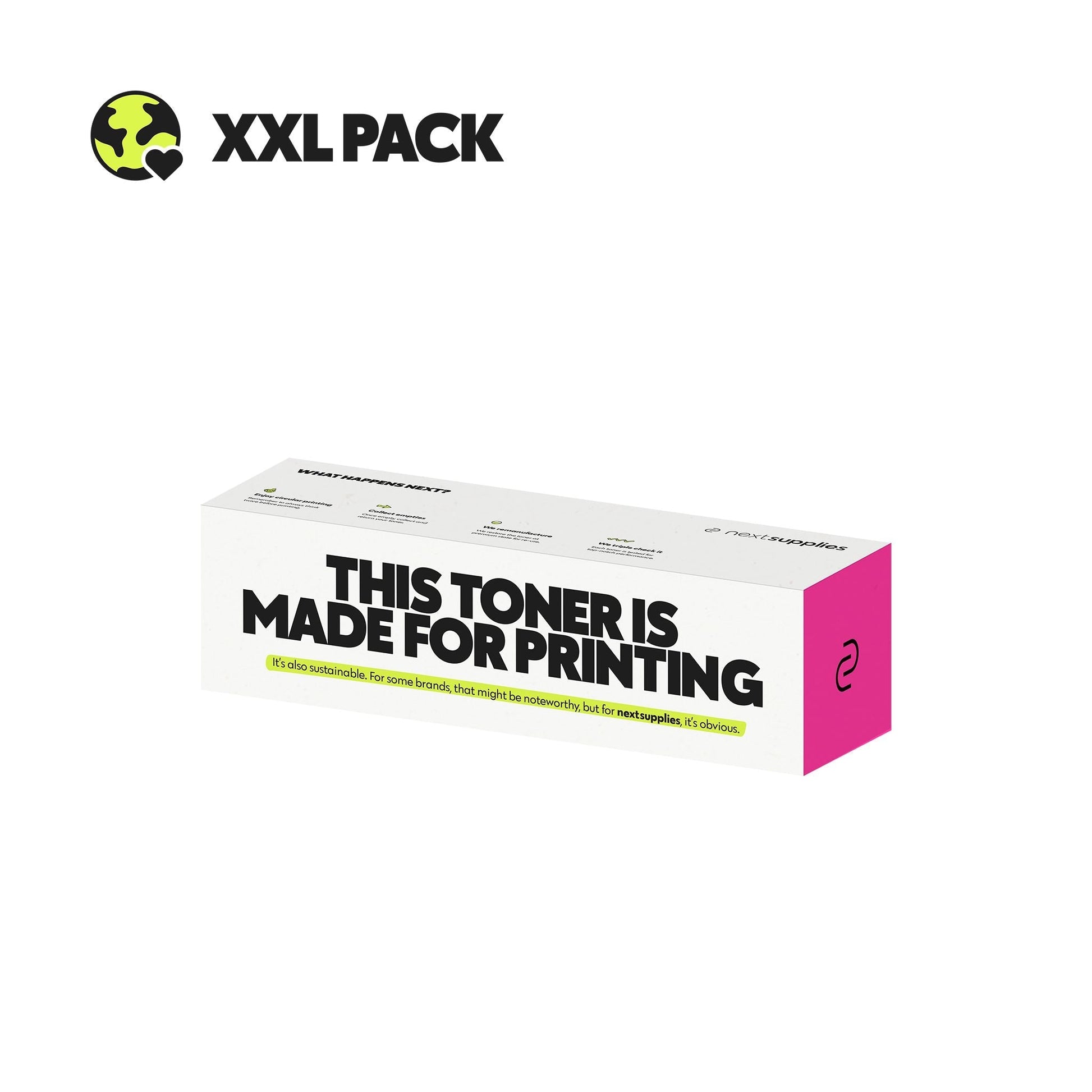 HP CE403A / 507X (Magenta). Originele toner, remanufactured.-Nextsupplies
