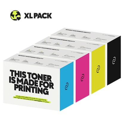 Multipack HP 654 (Zwart/Cyaan/Magenta/Geel). Originele toners, remanufactured.-Nextsupplies