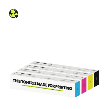 Multipack Konica TN-512 (Zwart/Cyaan/Magenta/Geel). Originele toners, remanufactured.-Nextsupplies