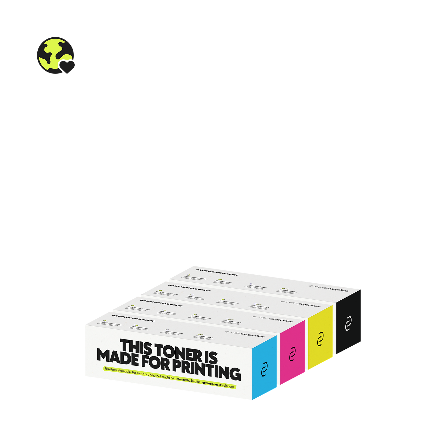 Multipack Lexmark C540 (Zwart/Cyaan/Magenta/Geel). Originele toners, remanufactured.-Nextsupplies