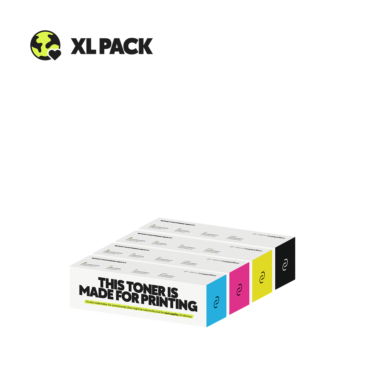 Multipack Lexmark C544 (Zwart/Cyaan/Magenta/Geel). Originele toners, remanufactured.-Nextsupplies